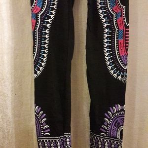 Dashiki stretch leggings